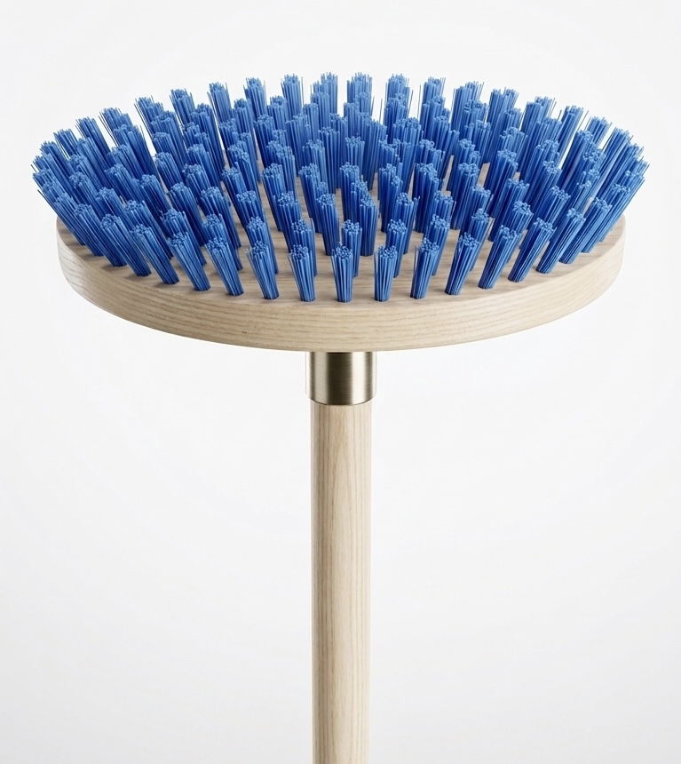 Body Brush with wooden handle
