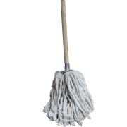 Mop 330g Cotton - 360g Polyester & Wooden Stick